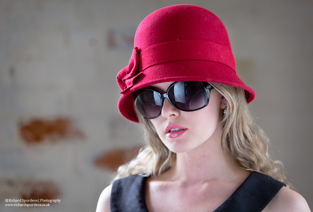 Portrait Photography - Portrait Photographer - carla in red hat