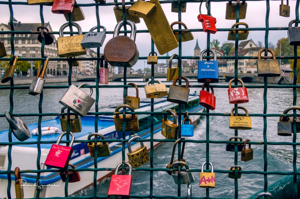 Zurich bridge locks II