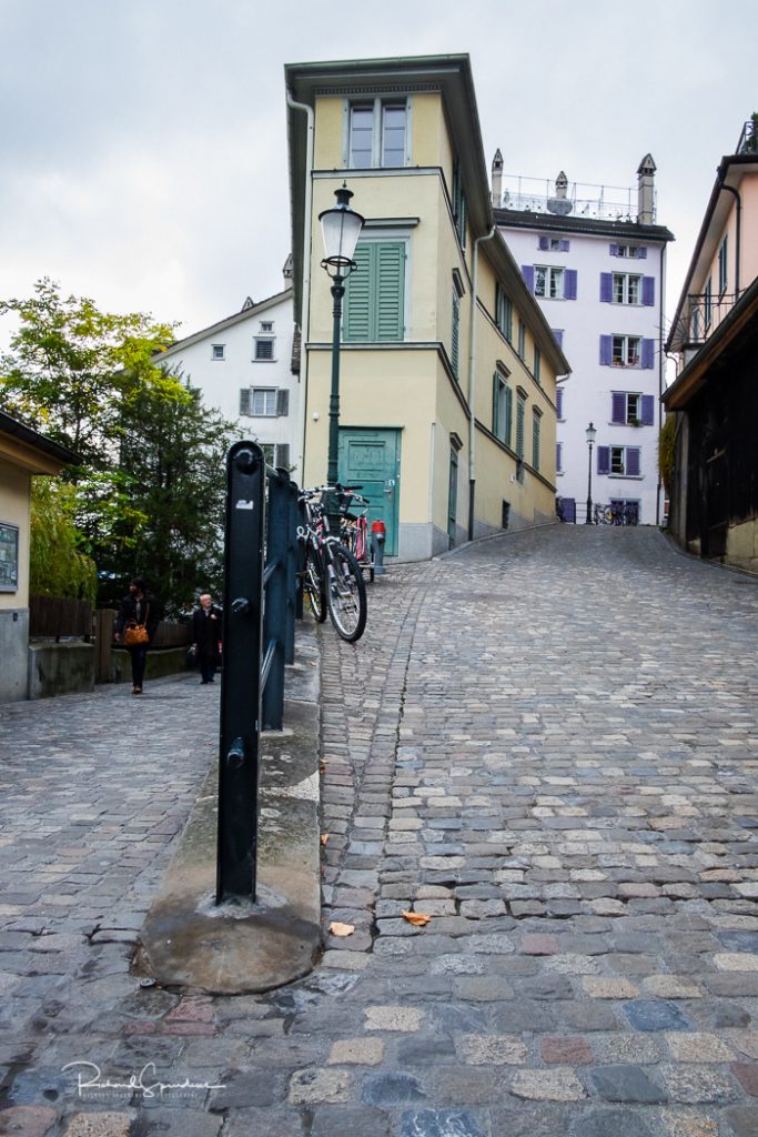 Zurich cobbled streets