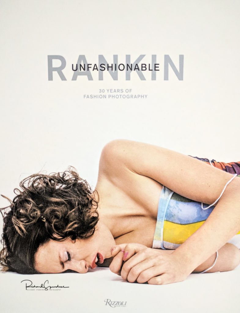 fashion photography - fashion photographer - the book cover of rankin book titled unfashionable book
