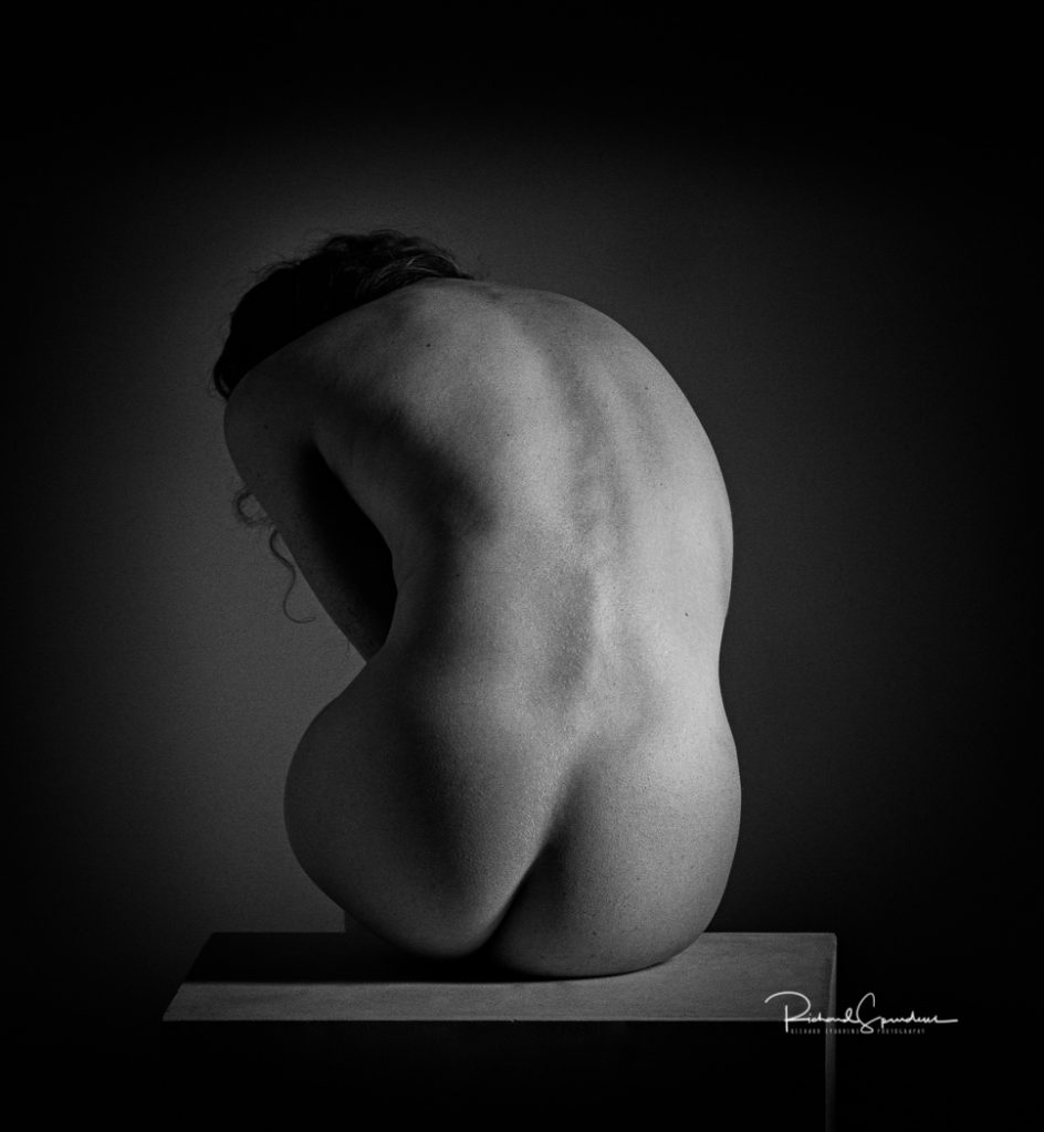 artristc nude photograher - artristc nude photography - print of the month for october 2019 is a monochrome image of the female form showing the curvs and shape of the back