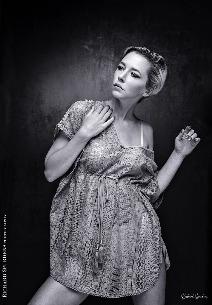 Fashion Photography - Fashion Photographer - model wearing a textured dress